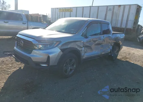 2023 Honda Ridgeline Rtl z USA, uszkodzony, nr VIN 5FPYK3F57PB021853